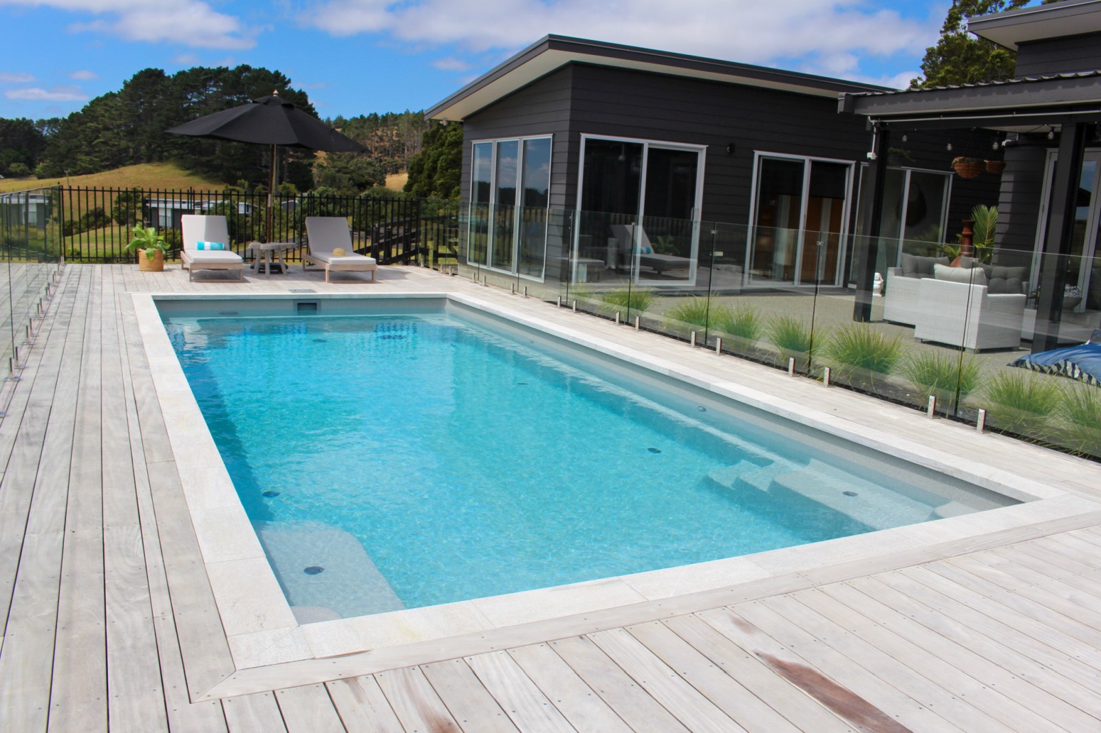 9.4m X Trainer in colour Quartz installed by Ultimate Pools 9.4m X Trainer in colour Quartz installed by Ultimate Pools