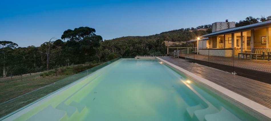 Compass Pools Australia 2017 SPASA Victoria Awards Lap Pool with Glass Wall Slim Compass Pools Australia 2017 SPASA Victoria Awards Lap Pool with Glass Wall Slim