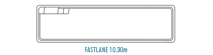 Compass Pools Australia Fibreglass Swimming Pool Shapes - Fastlane 10_3