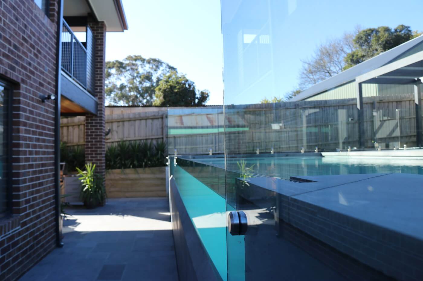 Compass Pools Melbourne Sanctuary 9.4m pool with Maxi Rib in Quartz colour 05 Compass Pools Melbourne Sanctuary 9.4m pool with Maxi Rib in Quartz colour 05