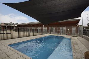 Compass Pools Melbourne X Trainer 8.2 self cleaning pool with custom ramp Kensington Victoria 2